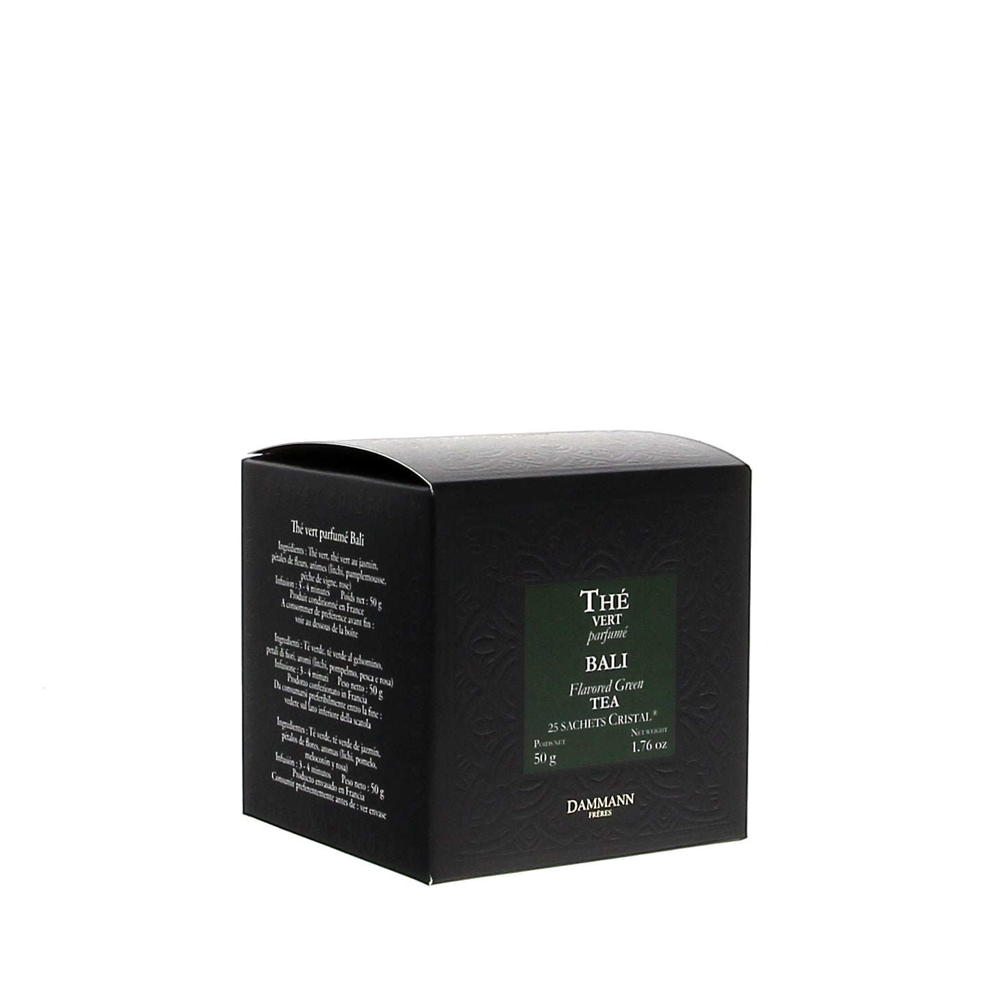 Thé vert Bali boite - 25 sachets cristal