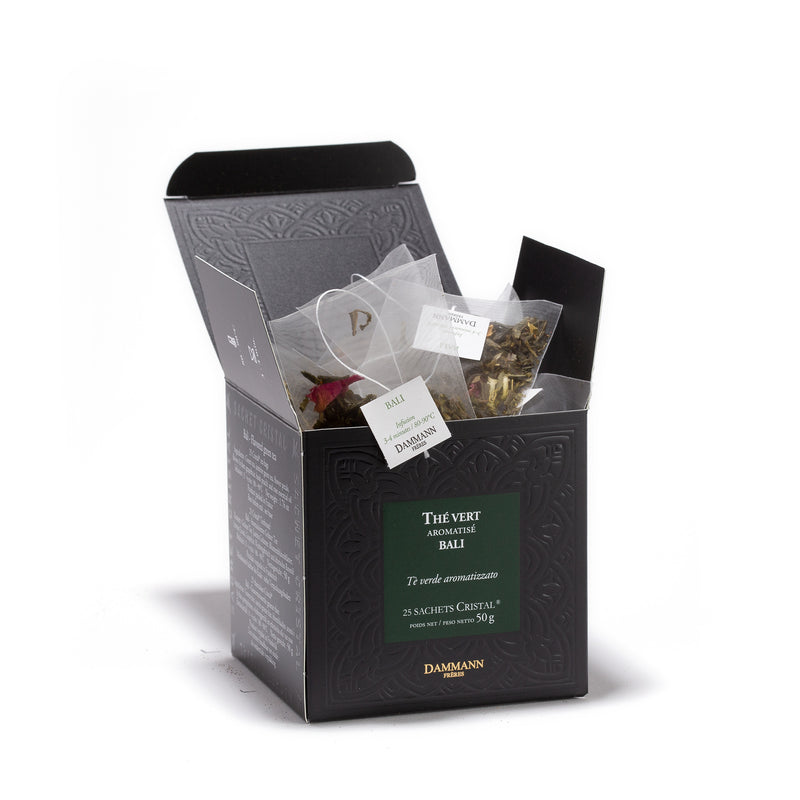 Bali Green Tea Box - 25 Crystal Bags