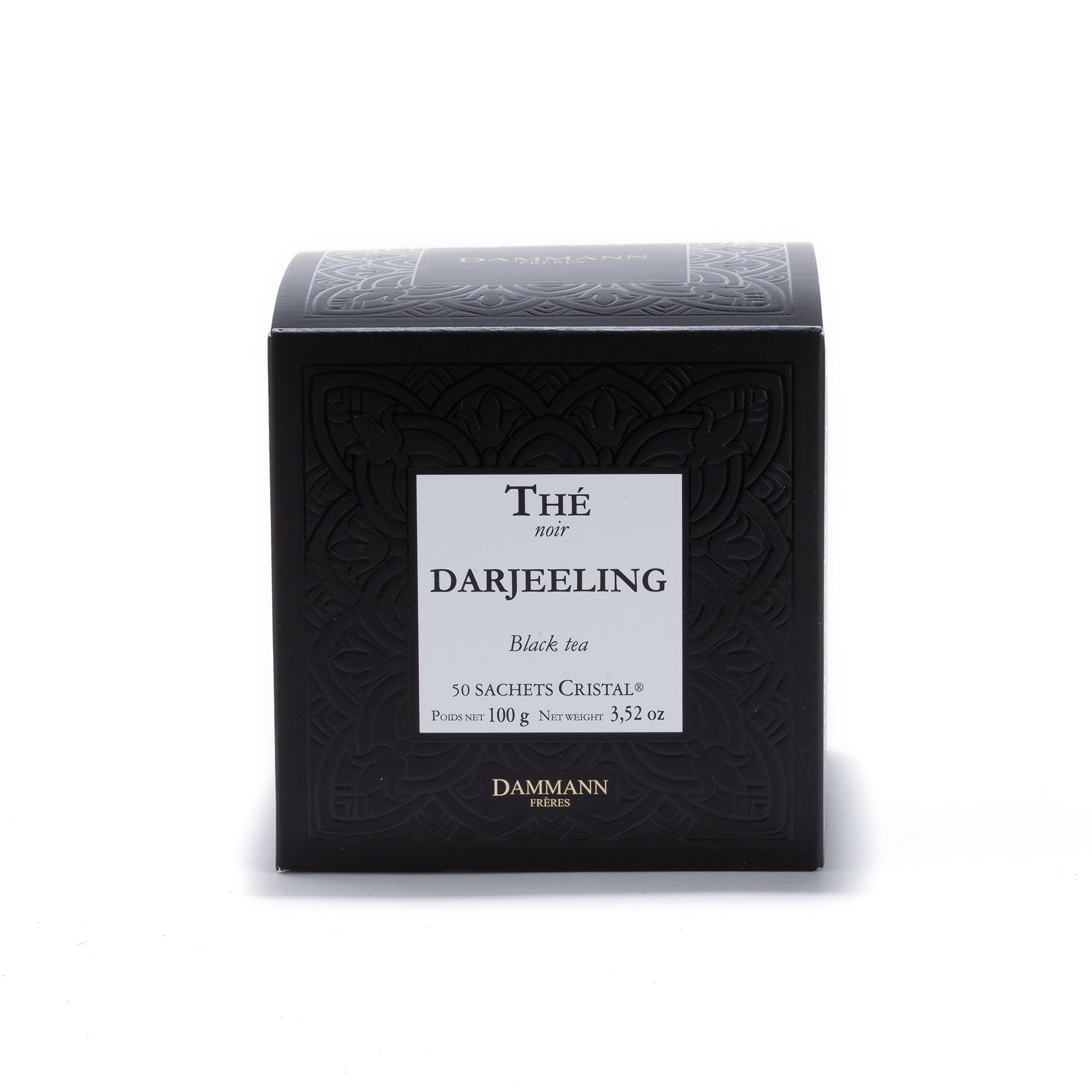 Thé darjeeling - 50 sachets cristal