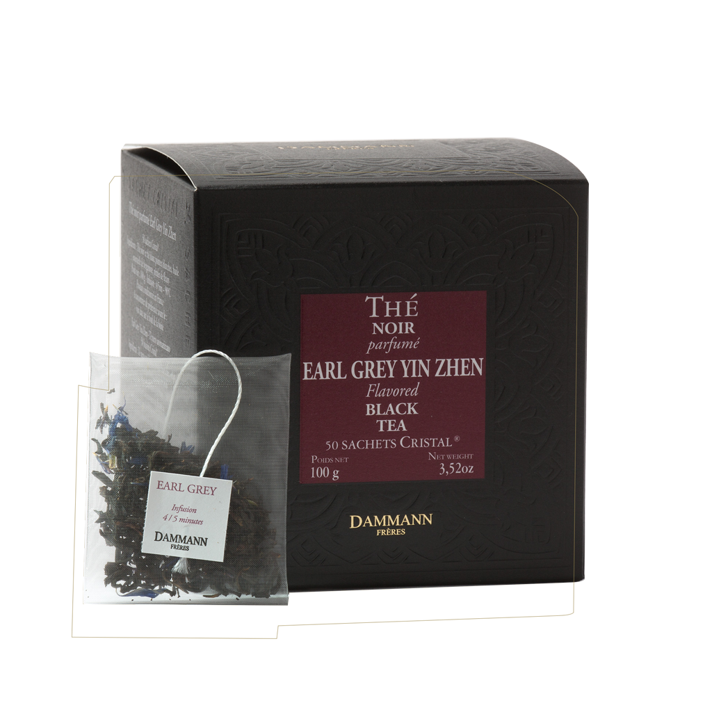 Thé Earl Grey - 50 sachets cristal