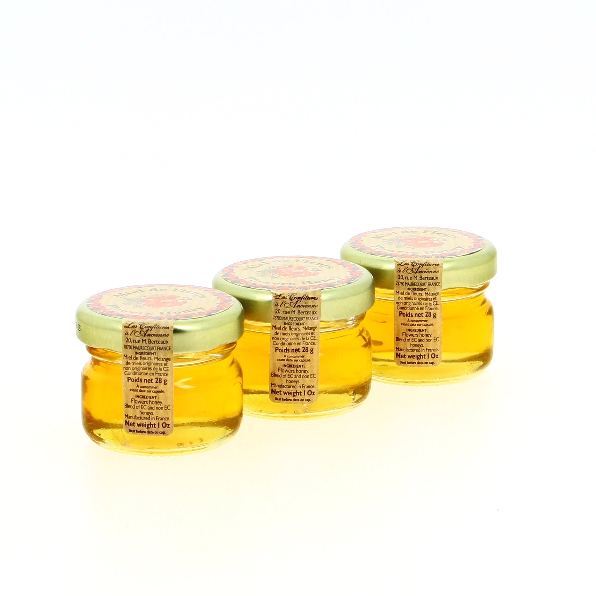 Miel de fleur liquide - 80 x 28g