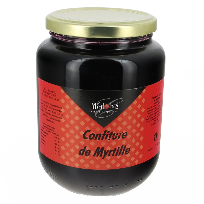 Confiture de myrtilles - 1kg