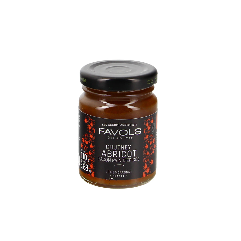 Chutney d'abricot façon pain d'épices - 110