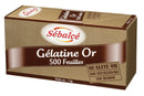 Gélatine Or 200 bloom 500 feuilles - 1kg