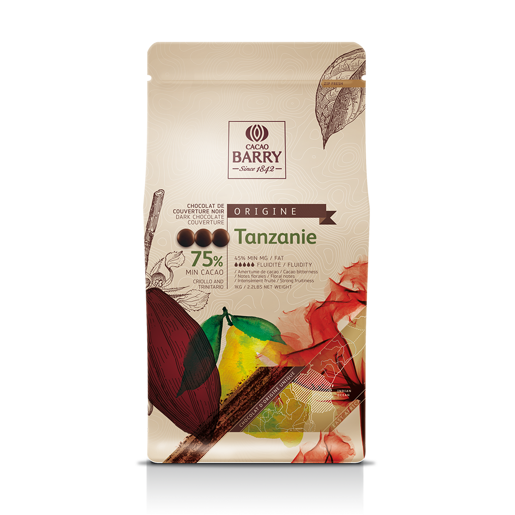 Cover Dark Chocolate 75% In Tanzania Shillings - 1Kg
