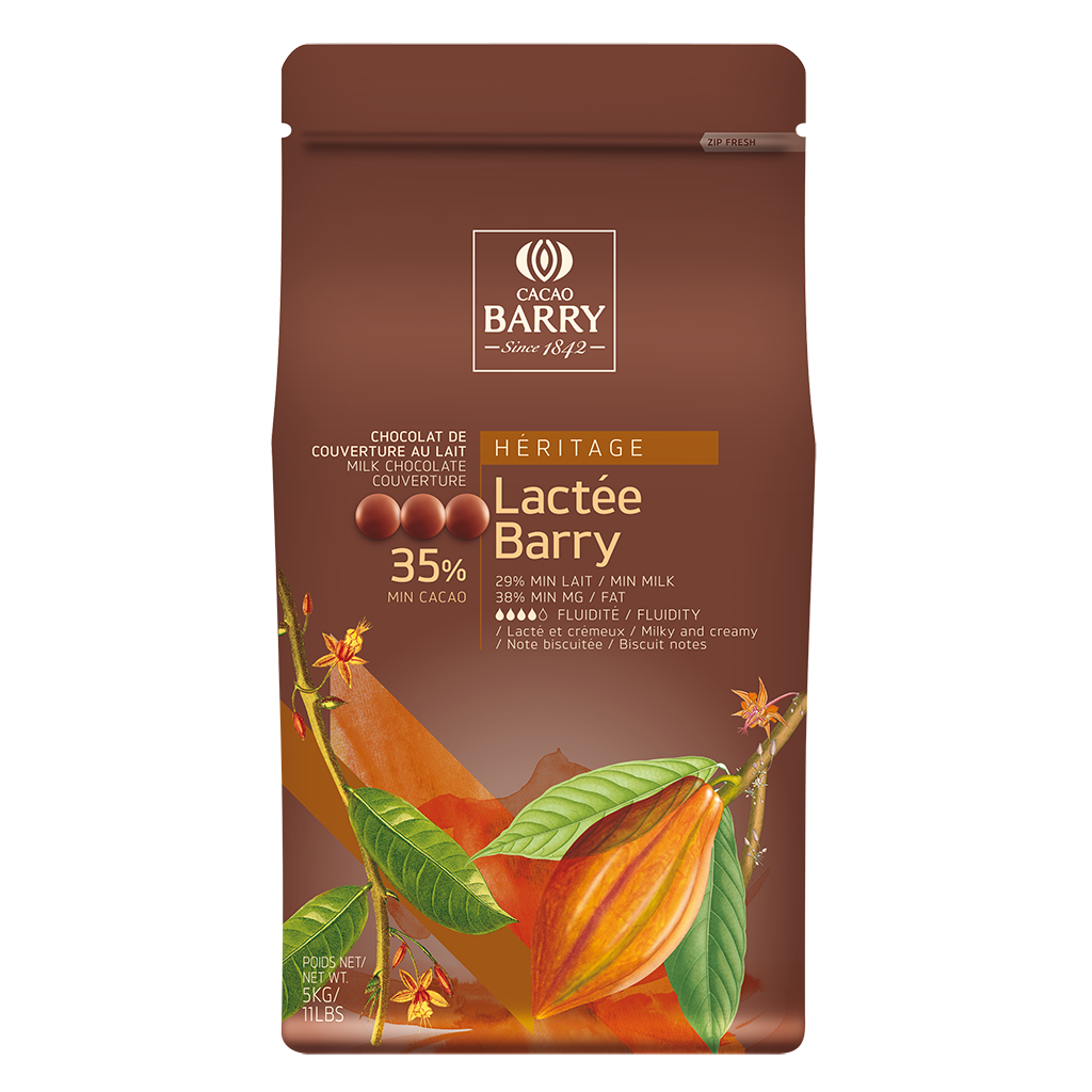 Couverture Chocolate Milk 35.3% In Shillings - 5Kg