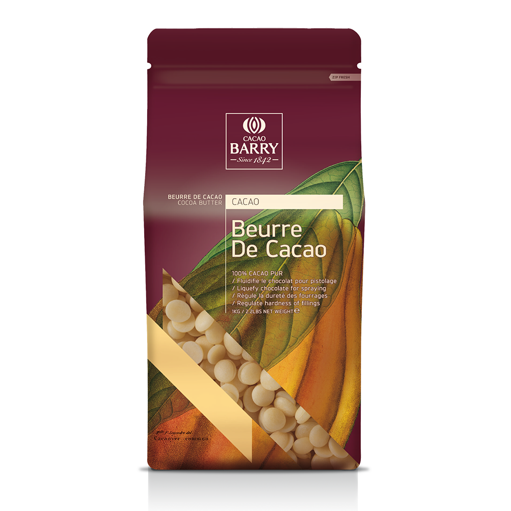 Beurre de cacao pistoles - 1kg