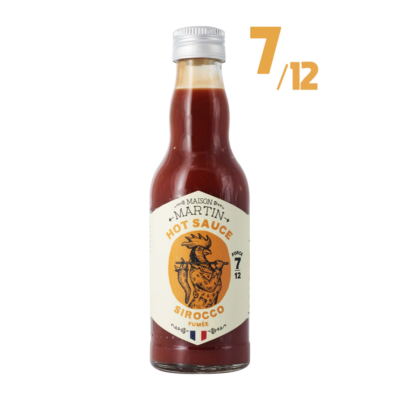 Hot sauce sirocco au piment fumé - 100g