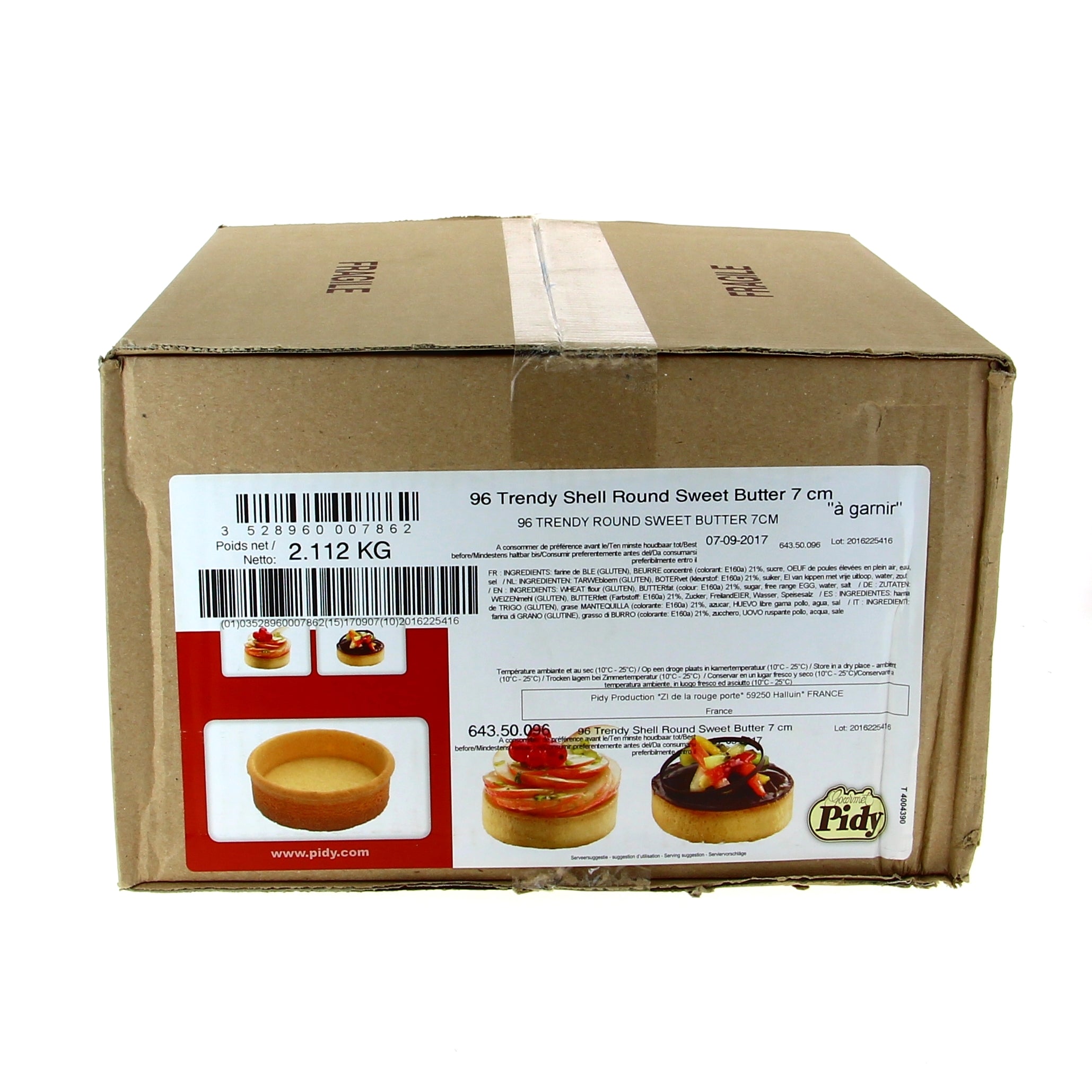 Trendy Sweet Butter Rounds - 96 pieces