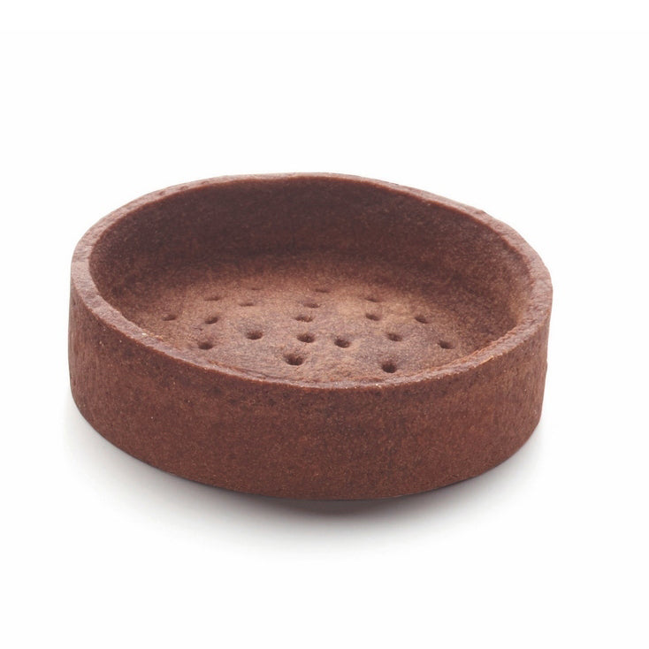 Trendy rond pur beurre chocolat 7cm - 96 pièces