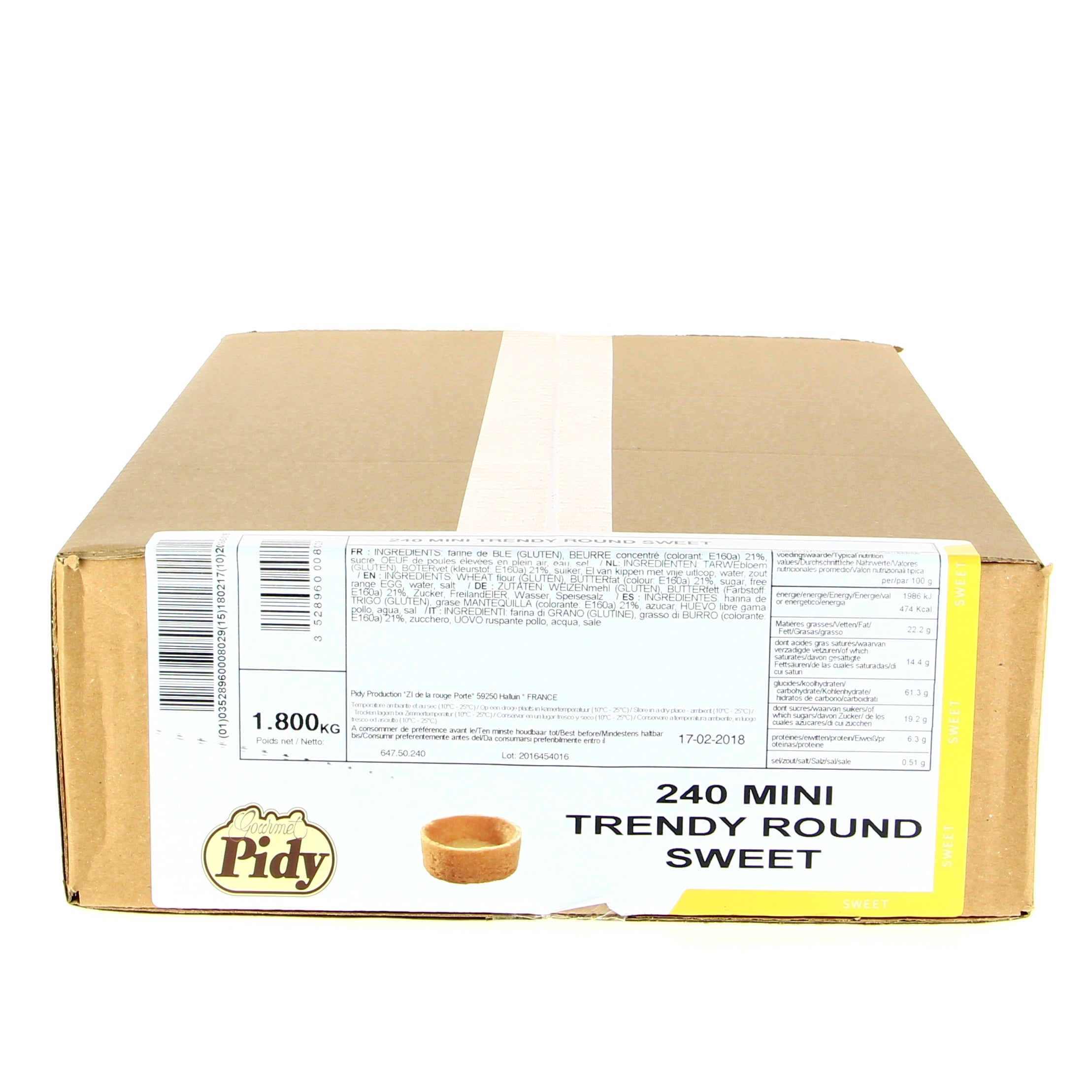 Mini Trendy Round Sweet Butter - 240 Rooms