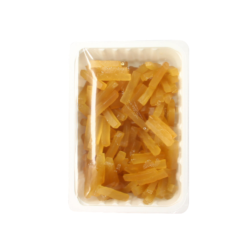 Lamelles de gingembre confit égouttées - 1kg