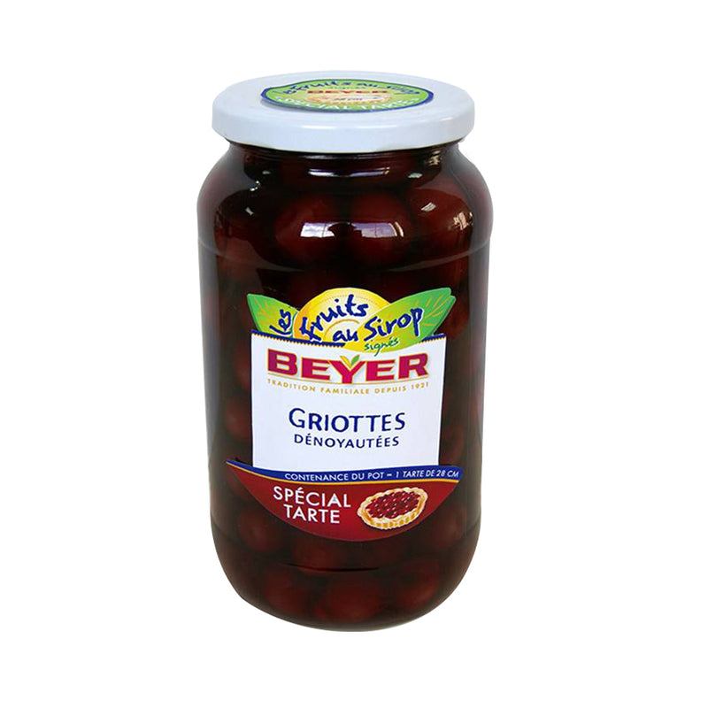 Griottes denoyautées au sirop - 1l