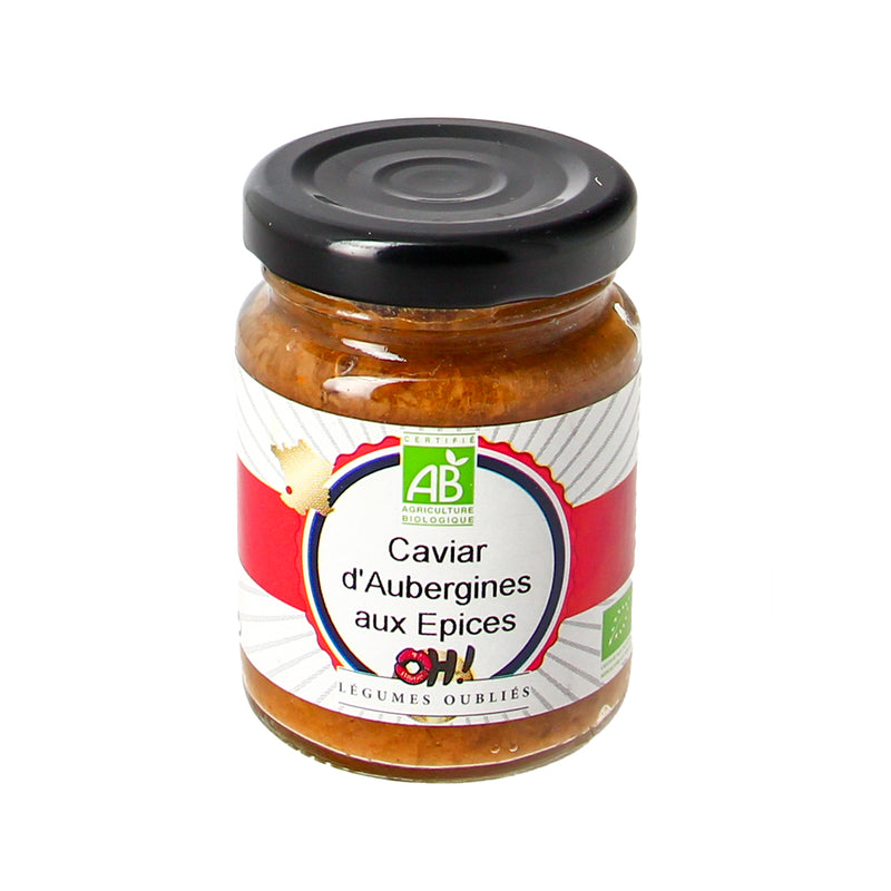 Caviar d'aubergines aux épices - 100g