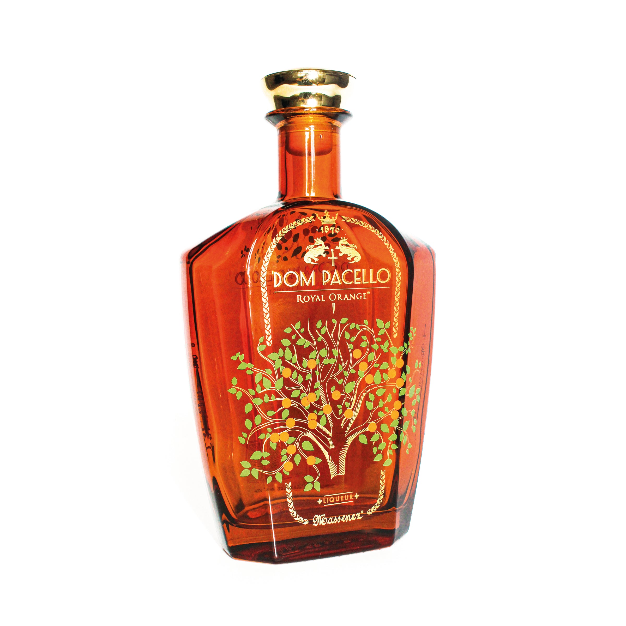 Dom Pacello Royal 40%, Silkscreened Decanter - 70Cl