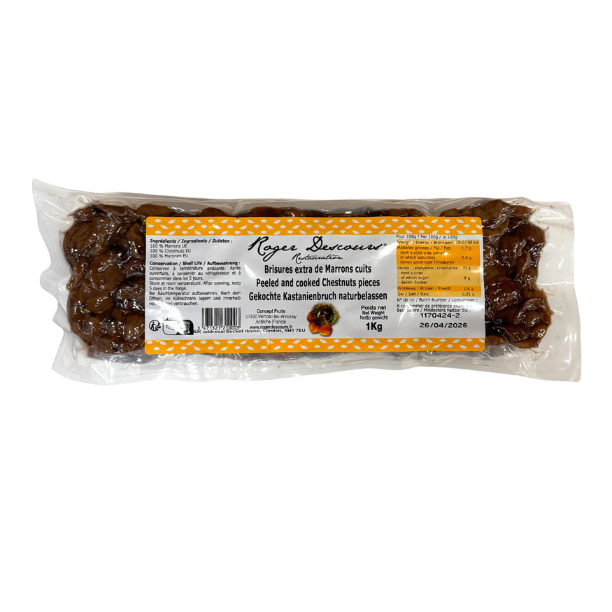 Brisures de marron précuites extra - 1kg