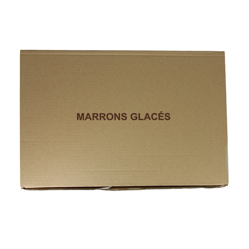 Plateau de marrons glacés entiers sous alu 17/18g - 800g