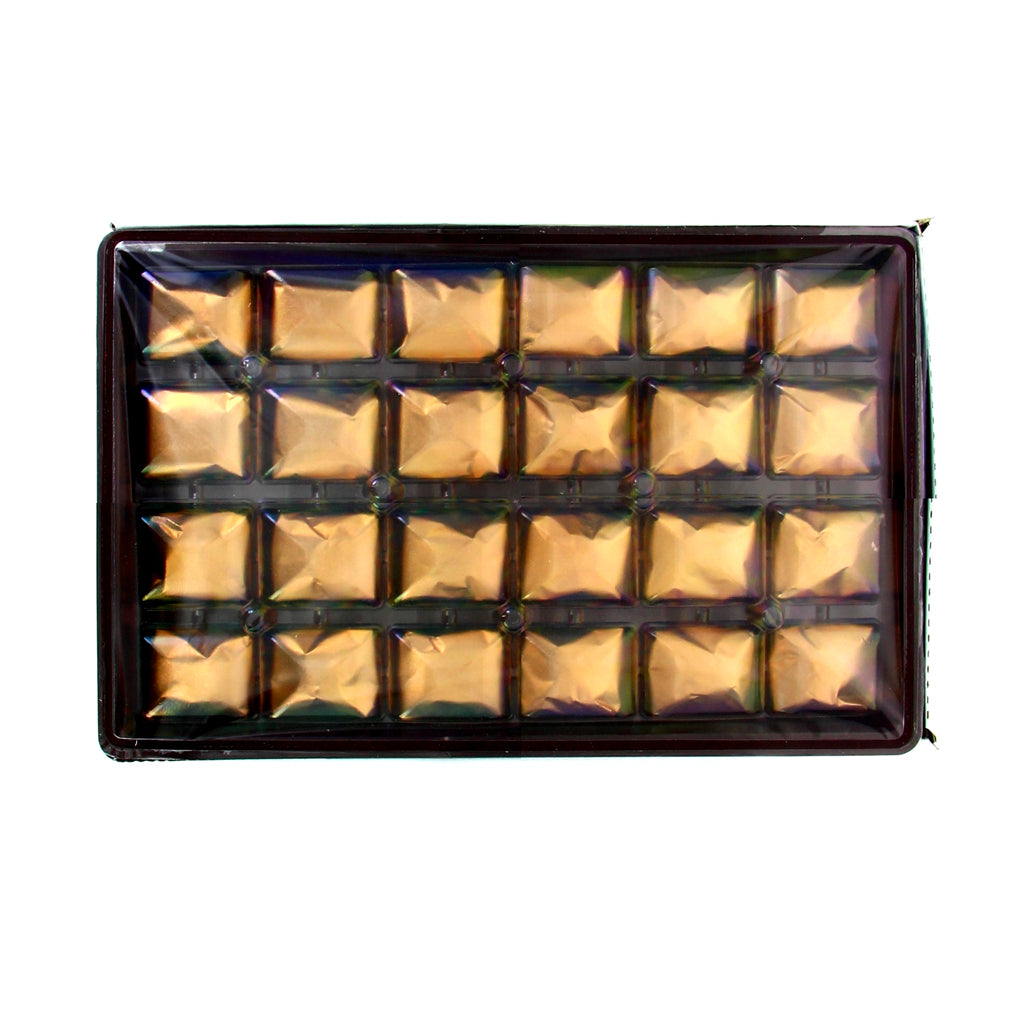 Plateau de marrons glacés entiers sou alu 17/18g - 400g