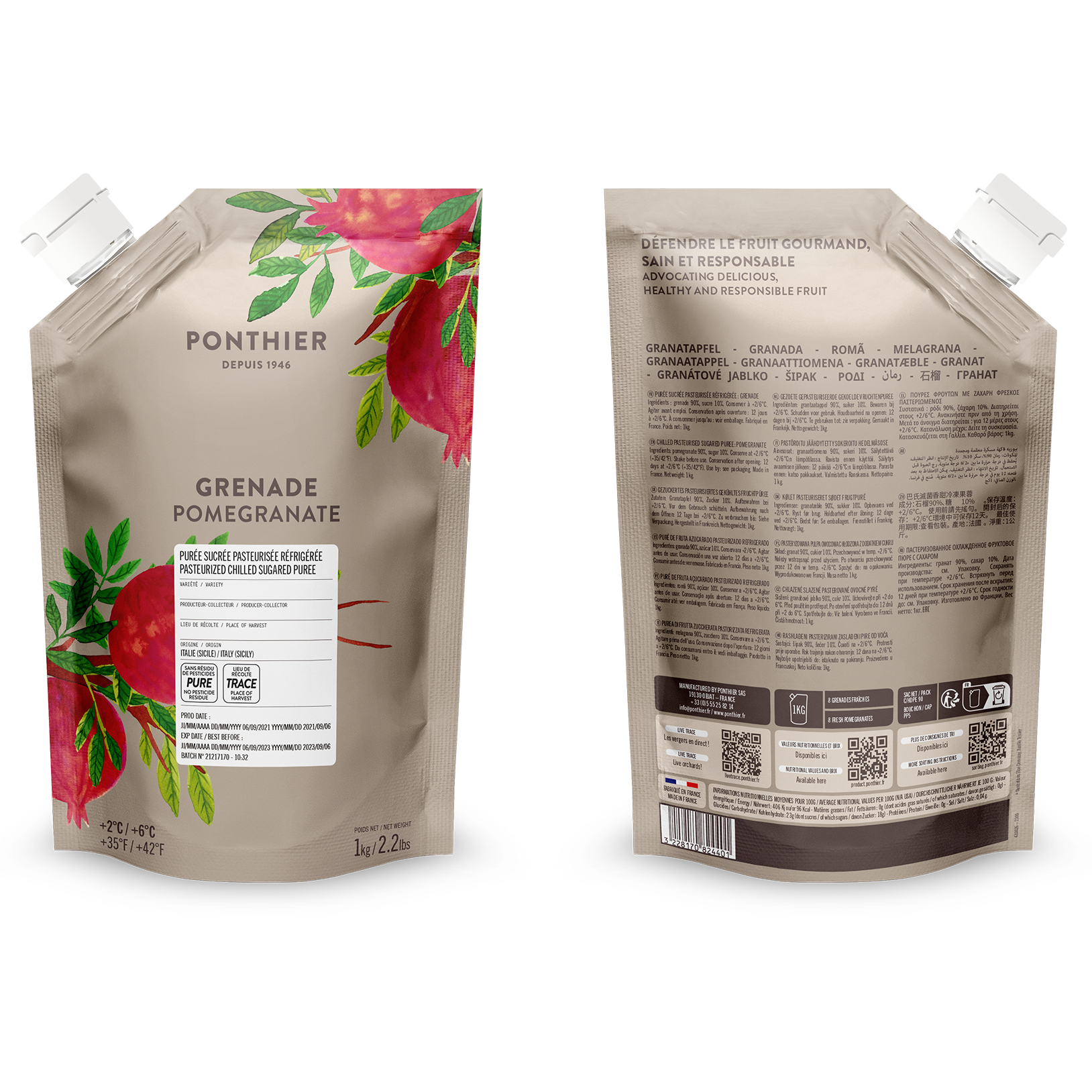 Purée de Grenade 1kg