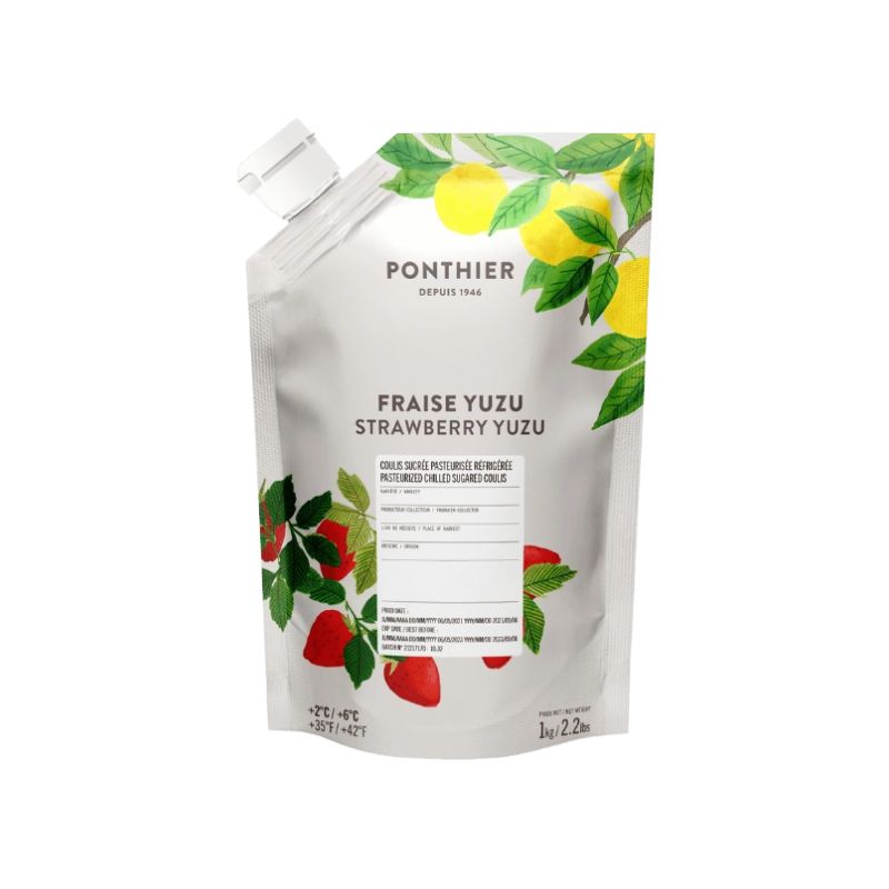 Coulis fraise et yuzu - 1kg