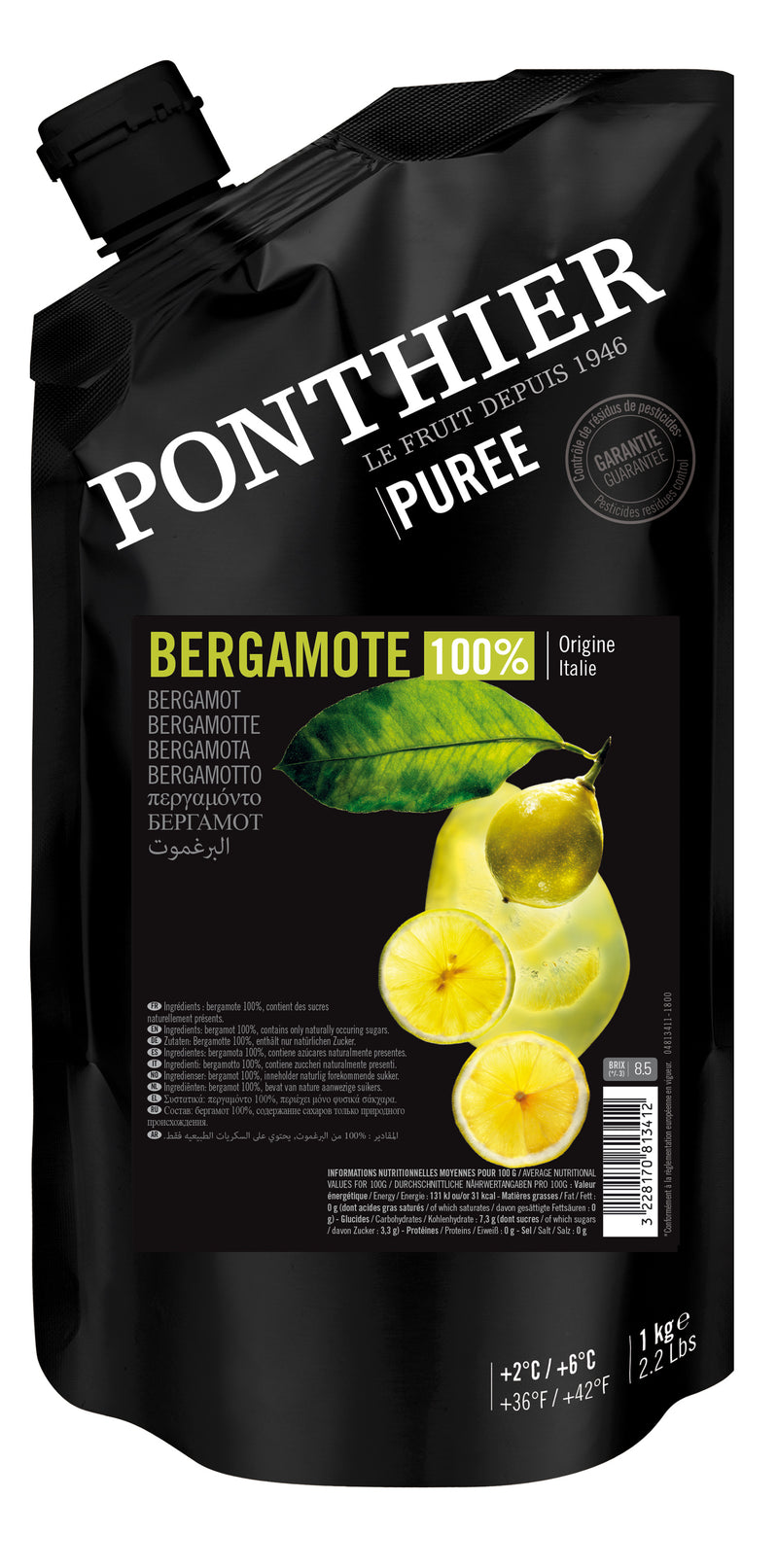 Puree The Chilled Bergamot - 1Kg