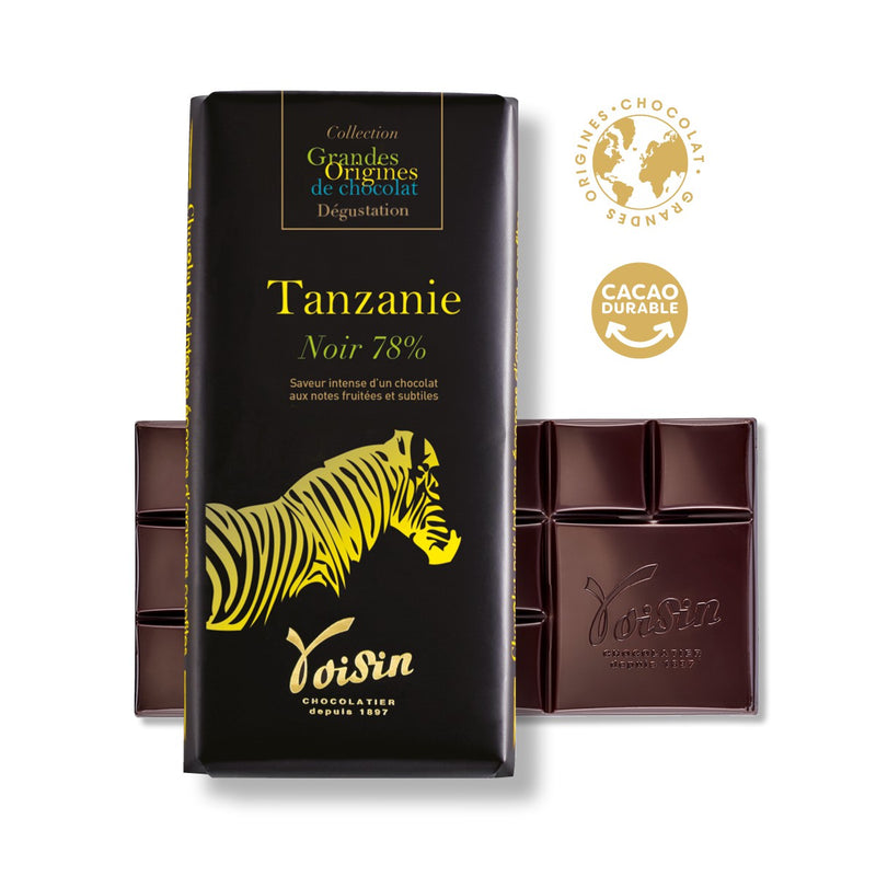 Tanzania Dark Chocolate Tablet 78% - 100G