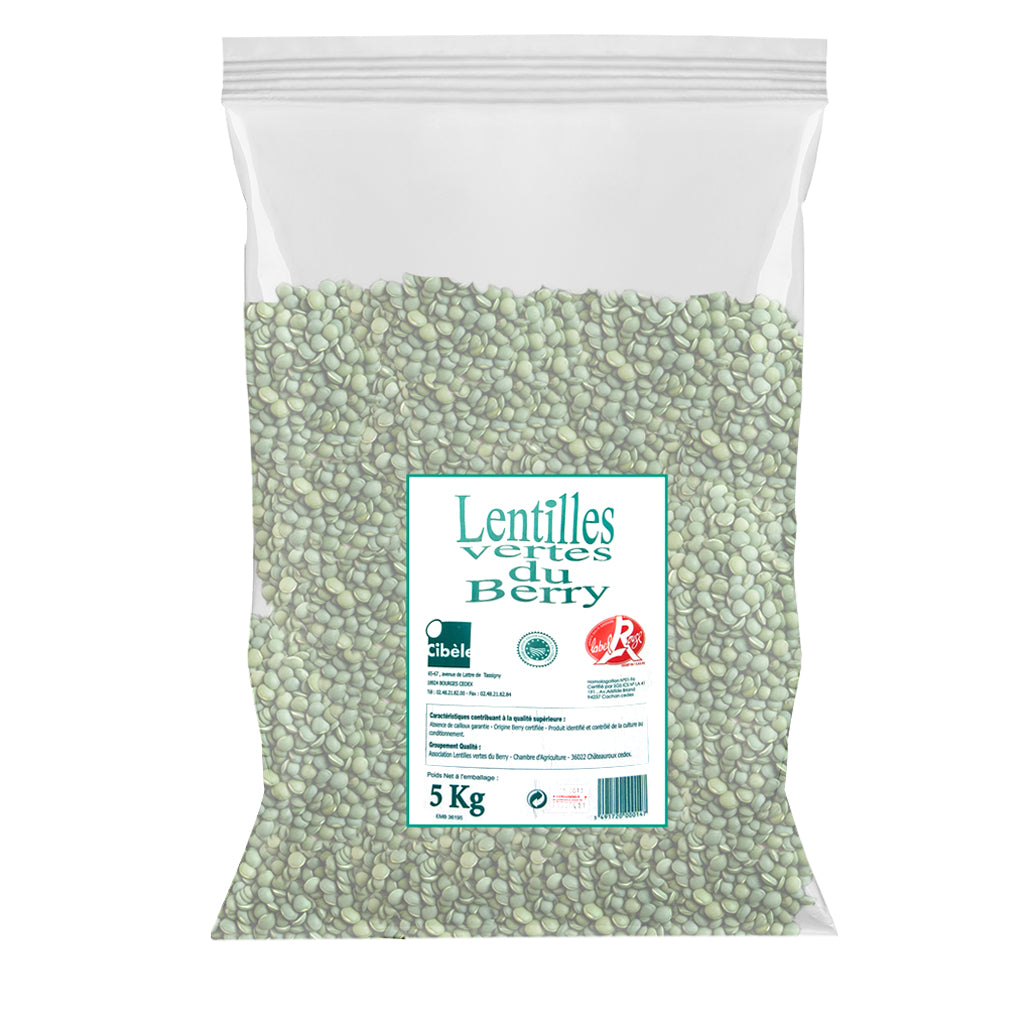 Lentilles vertes du Berry - 5kg