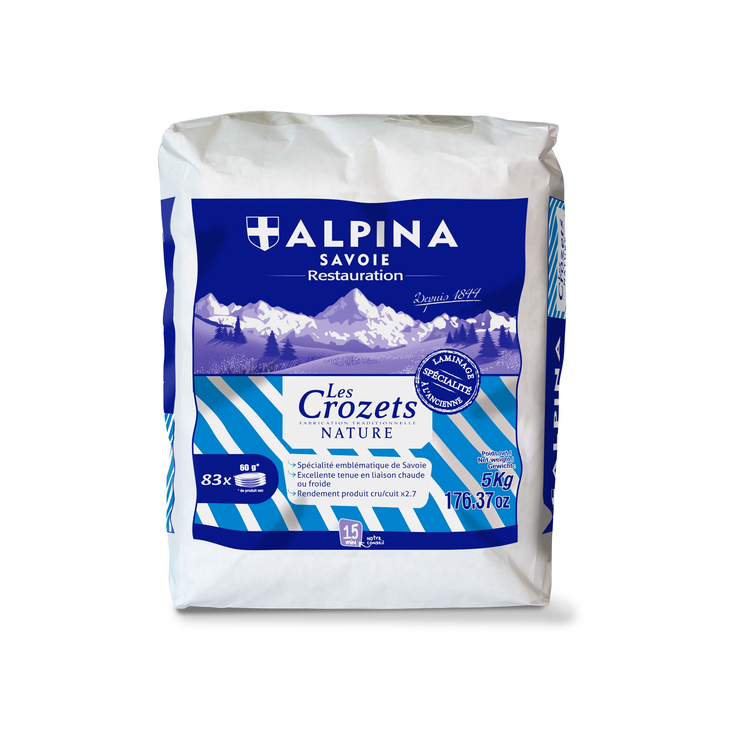 Crozets nature - 5kg