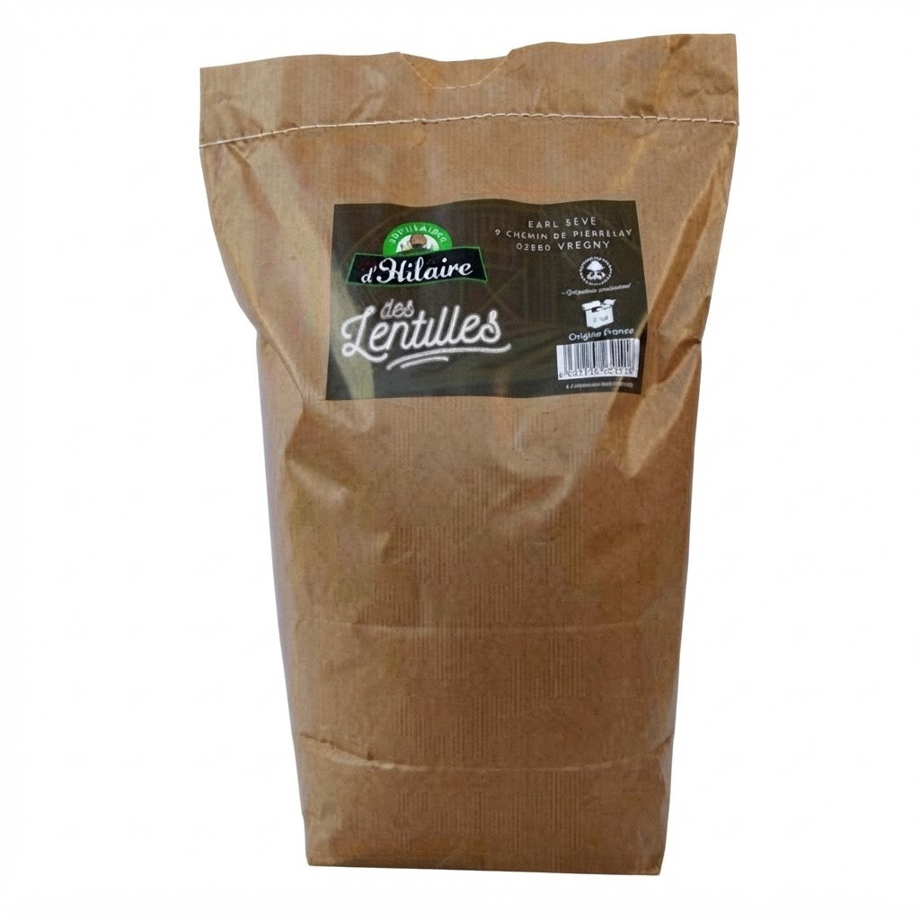 Lentilles vertes origine France - 5Kg