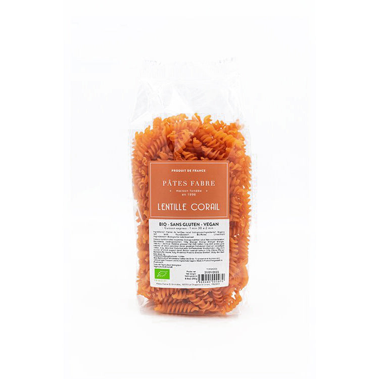 Red lentil twists - 250g