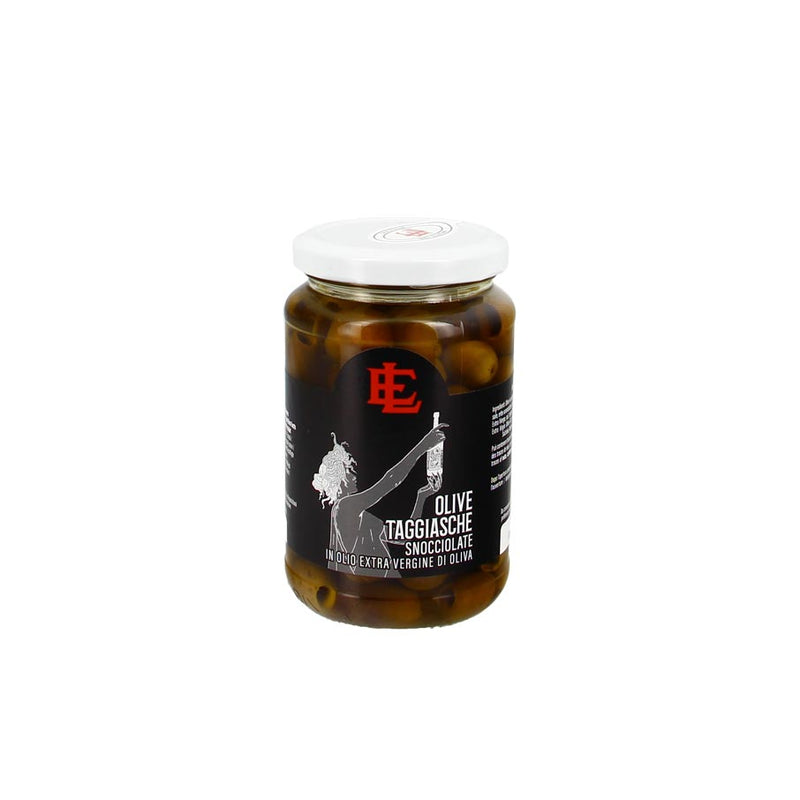 Olives Taggiasche dénoyautées à l'huile d'olive - 300g