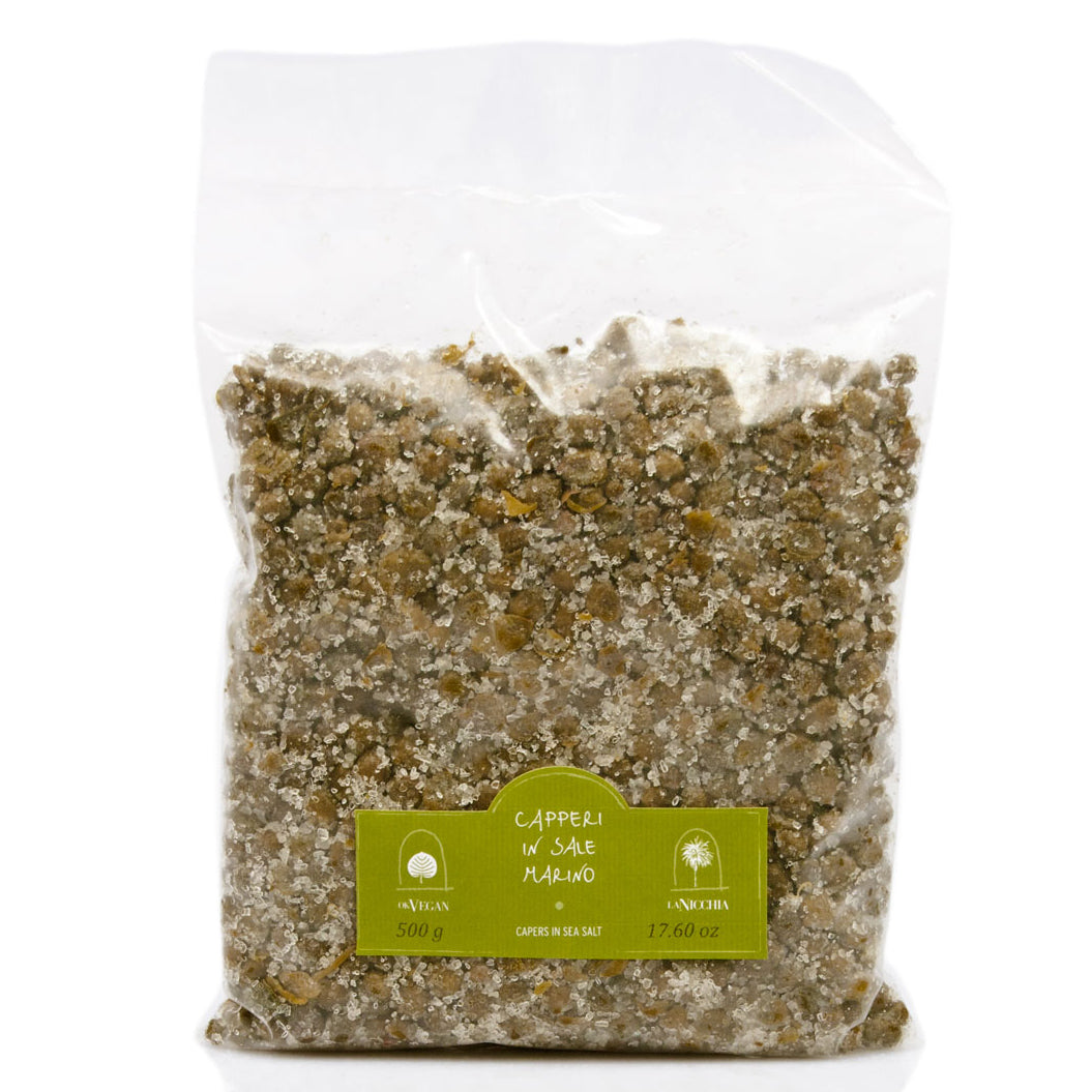 Câpres au sel calibre moyen - 500g