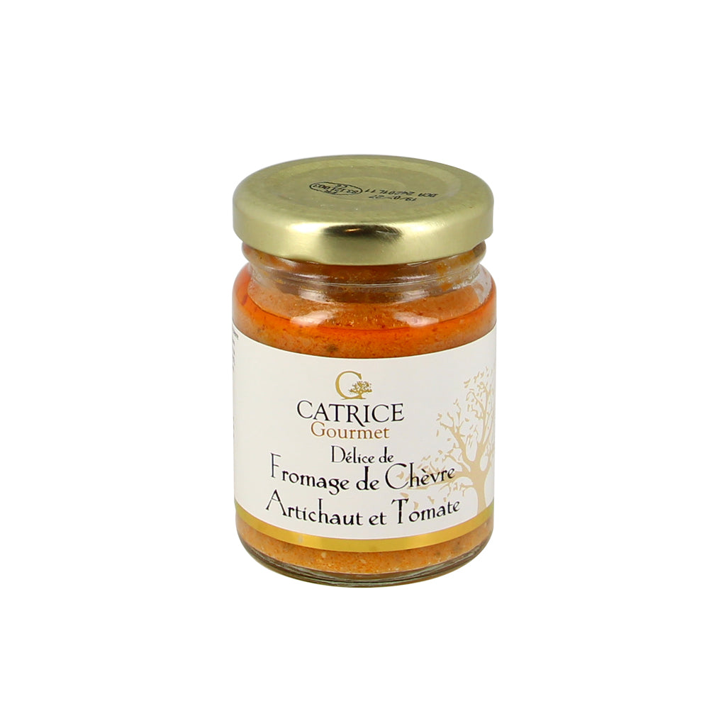 Délices de fromage de chèvre à l'artichaut et à la tomate - 80g