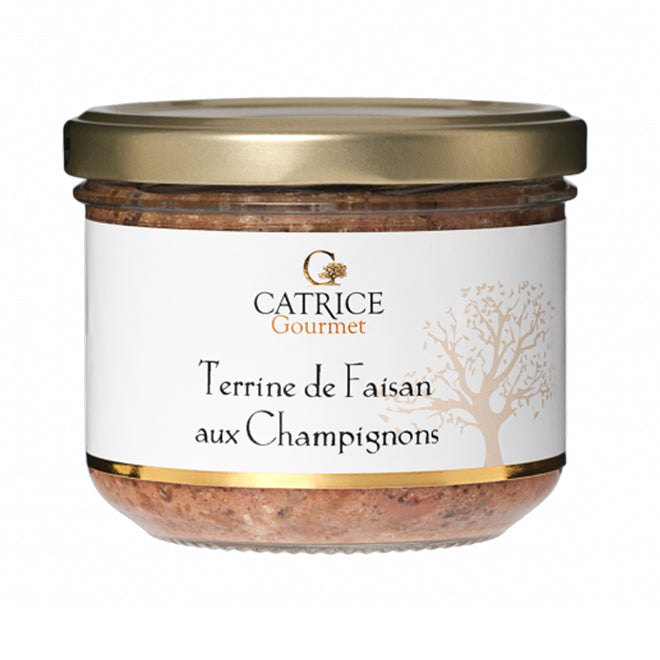 Terrine de faisan aux champignons - 200g