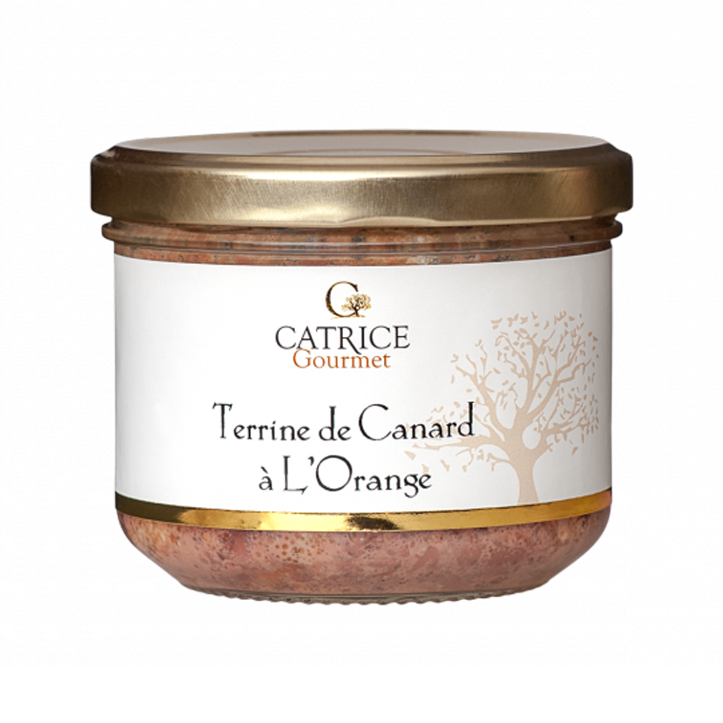 Terrine de canard à l'orange - 200g