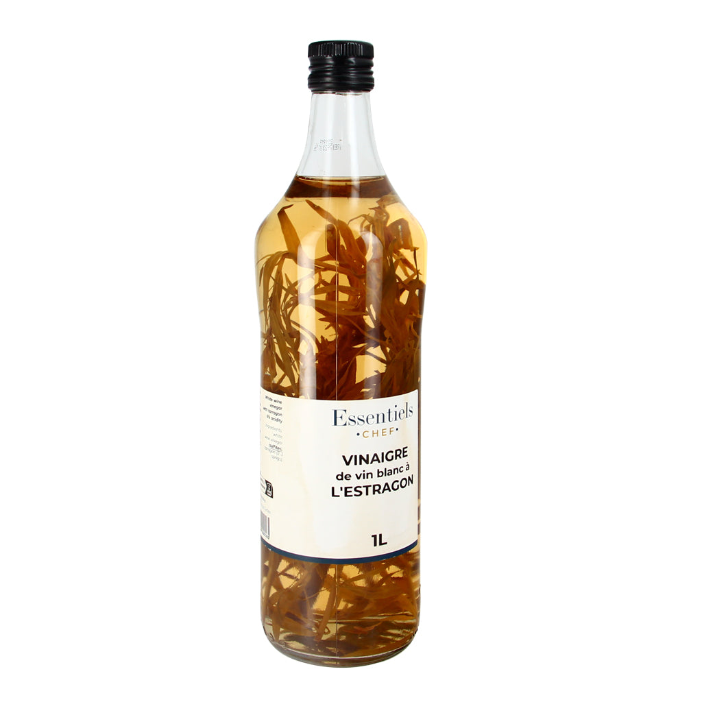 Vinaigre de vin blanc à l'estragon - 1l