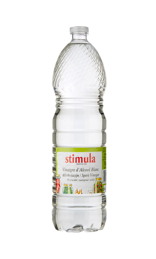 Vinaigre d'alcool blanc 8%  - 1.5l