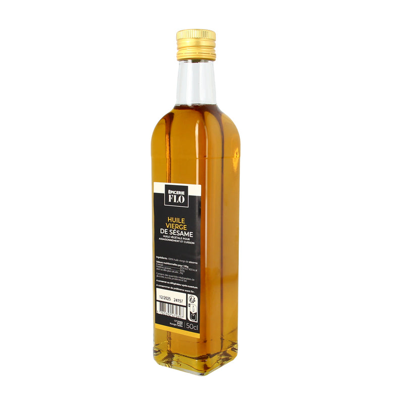 Huile de sésame vierge - 50cl