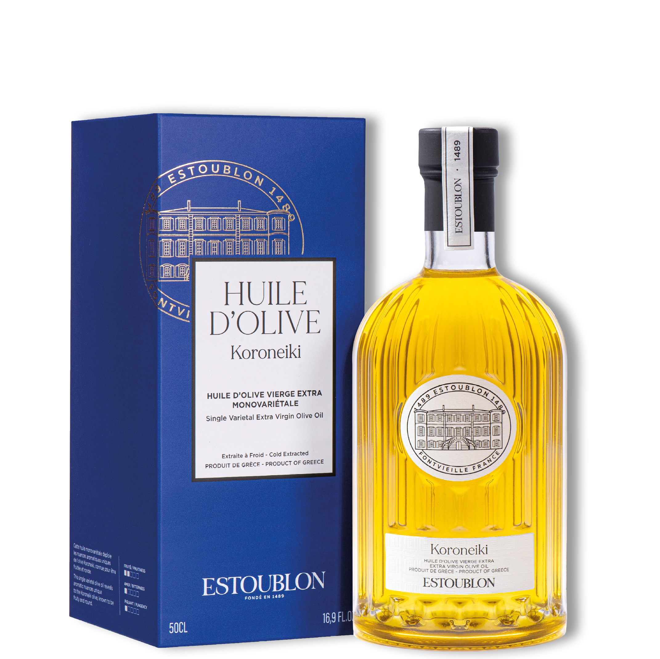 Huile d'olive Estoublon Athinio Koroneiki - 50cl