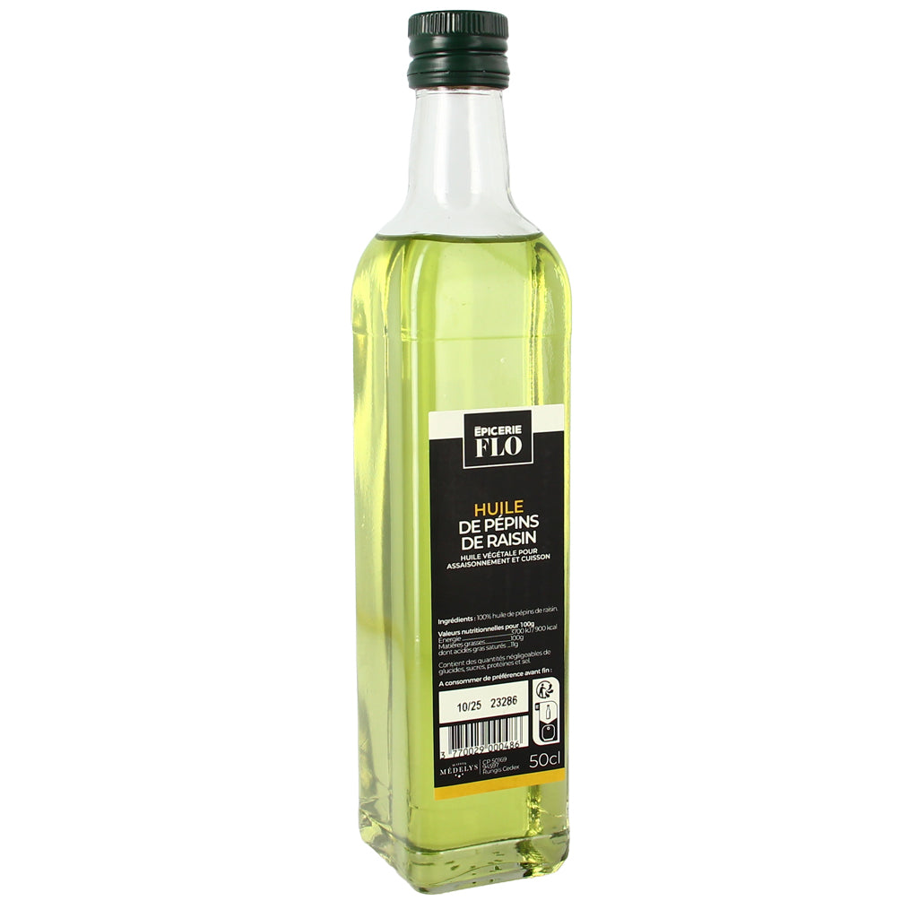 Huile de Pépin de raisin - 50cl