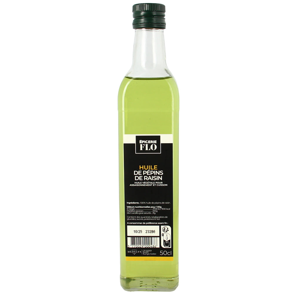 Huile de Pépin de raisin - 50cl