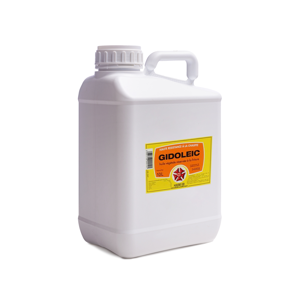 Huile de friture Gidoleic haute performance - 10l