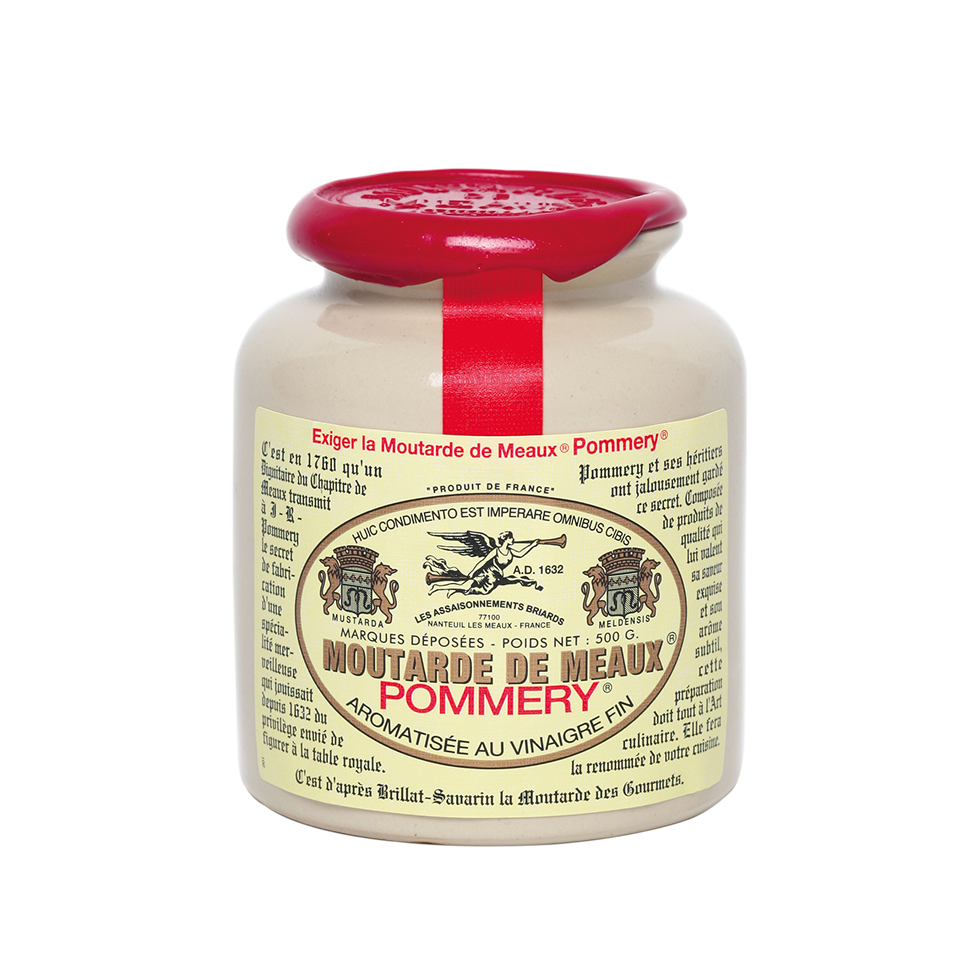 Moutarde de Meaux pot grès - 500g