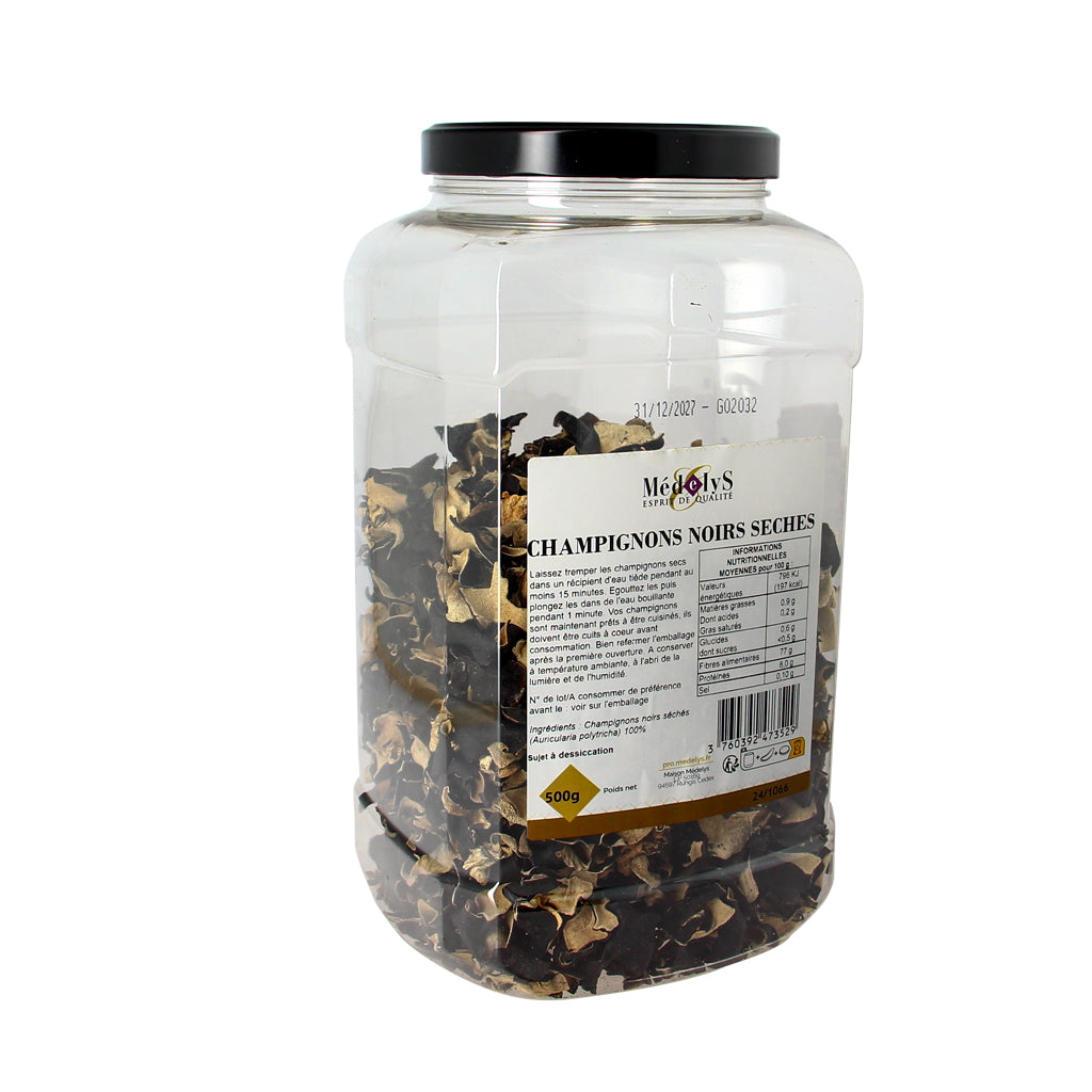 Champignons noirs séchés - 500g