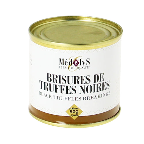 Brisures de truffes Mélanosporum (50g net égoutté) - 55g