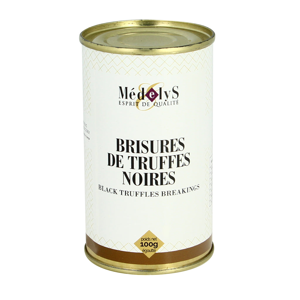 Brisures de truffes mélanosporum (100g net égoutté) - 105g