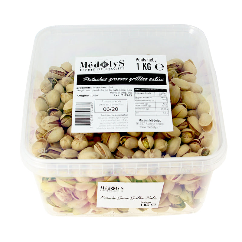 Pistachios Roasted And Salted 16/18 Caliber - 1Kg