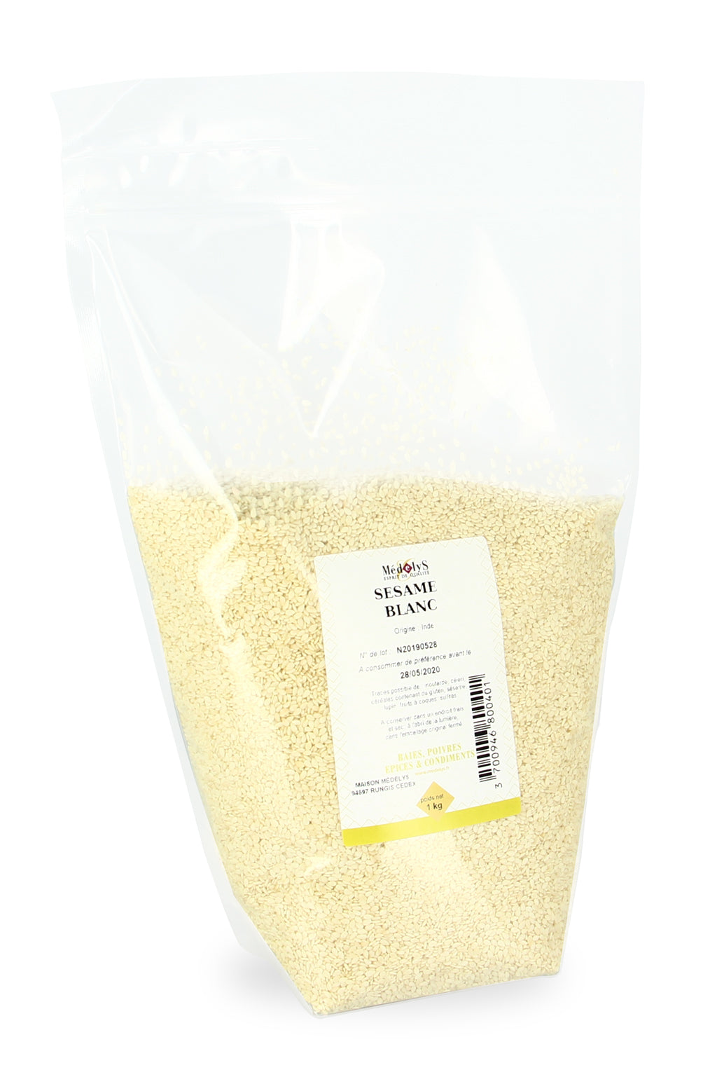 Graines de sésames blanches - 1kg