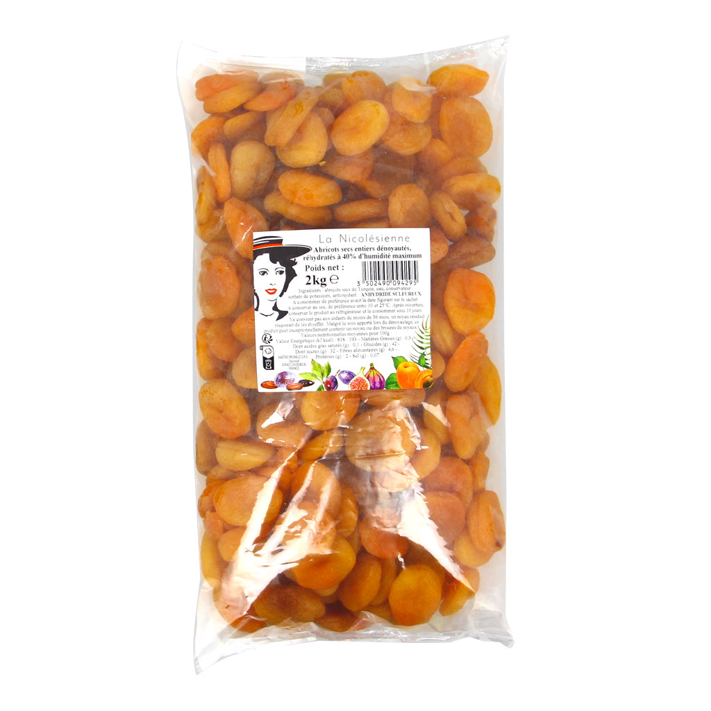 Abricots moelleux calibre n°1 - 2kg