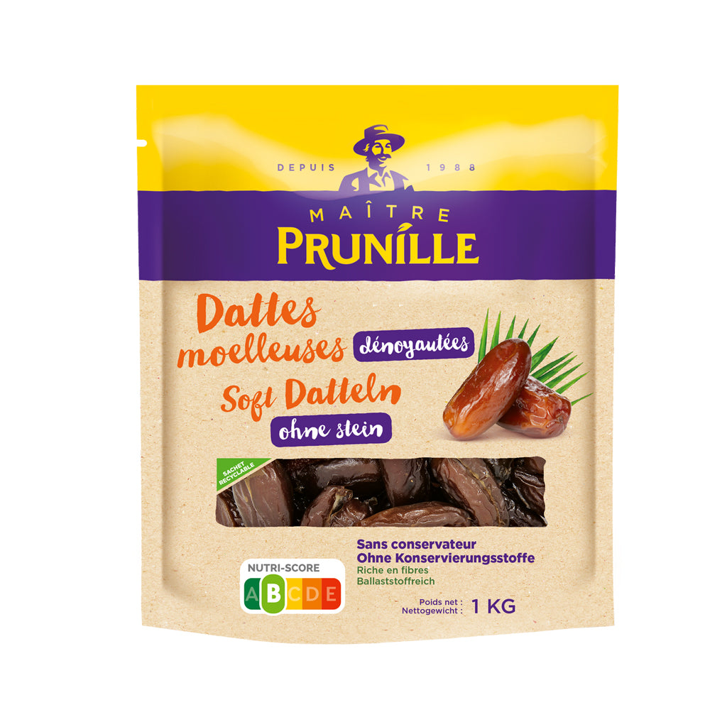 Dates Fluffy Pitted - 1Kg